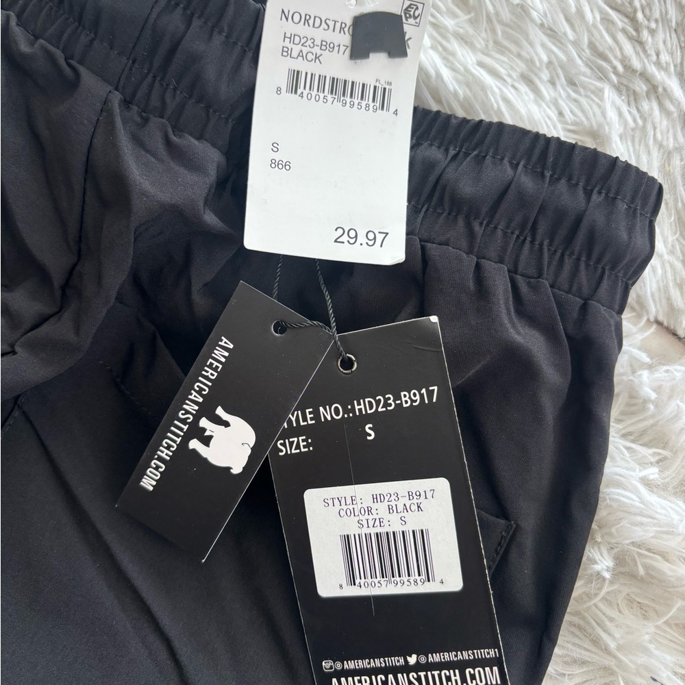 American Stitch Black Utility Cargo Pants D-Ring Zip Hem NWT Sz S - Picture 13 of 13
